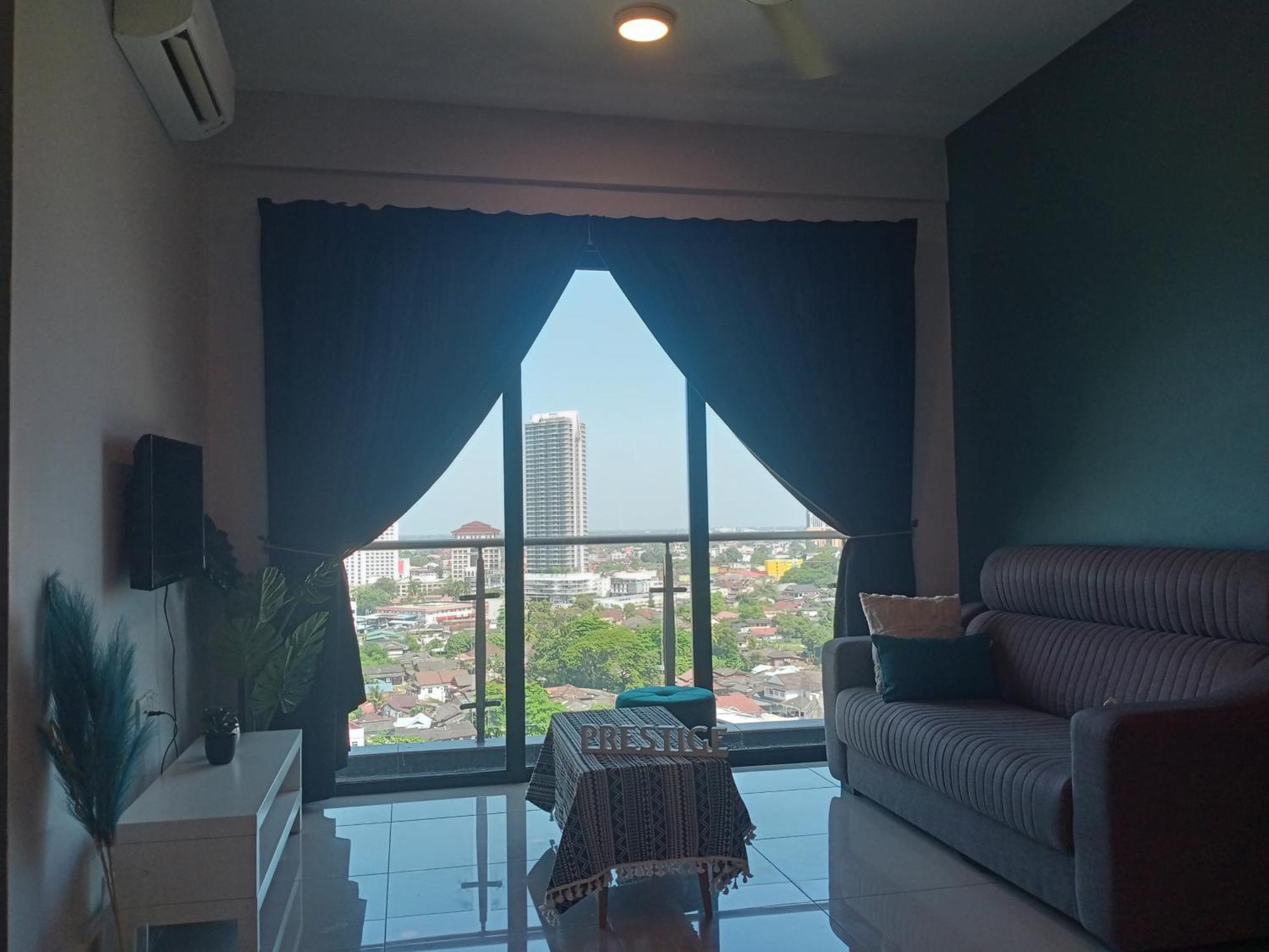 Prestige Sky Riverfront Kota Bharu Buitenkant foto